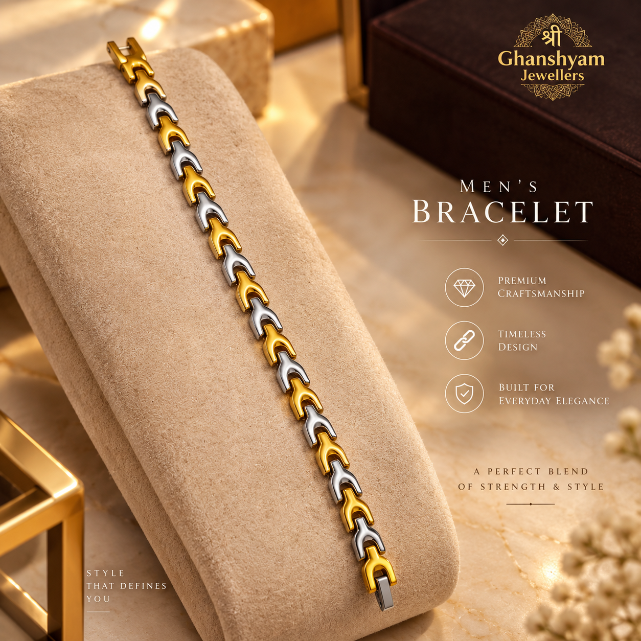 Mens bracelet