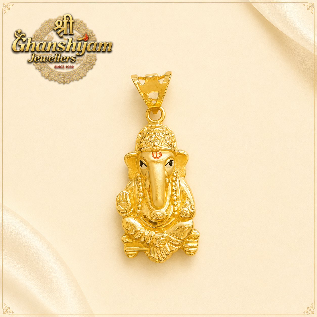 MEN'S LORD GANESHA LOCKET